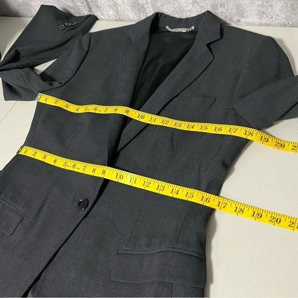 dolce & Gabbana Dark Gray Virgin Wool Blend Women Blazer - Picture 12 of 15